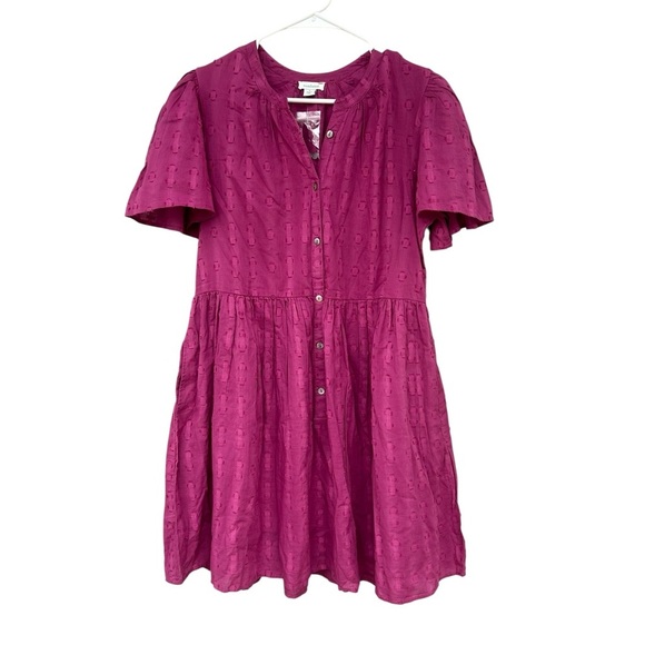 NWT Sundance Sienna Embroidered Breeze Mini Dress - Size Small - Pink - Picture 8 of 14